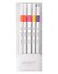 Линеры 05цв "EMOTT. Passion Color" 0,4мм, пласт.уп., UNI - 0