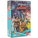 Настольная игра GaGa Games "Тролль и Дракон" 12*5*19,5 картон, пластик бирюзовый GG176