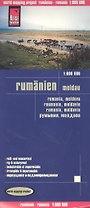 Карта Rumanien Moldau Румыния Молдова Карта 1:600 000
