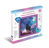 Набор для творчества. Разноразмерная мозаика на подрамнике "Лесной олень", 30 х 30 см