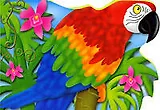 Яркие картинки. Попугай-говорун