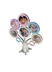 Набор из 6-ти фоторамок (2(7х7см) (4(5х5 см)) Дерево (46039) (h-26см)
