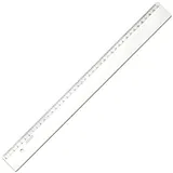 Линейка 50см пластик, прозр/дымч., Koh-I-Noor