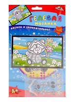 Набор д/творчества  МОЗАИКА гелевая, А6, Енот