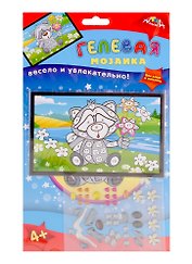 Набор д/творчества  МОЗАИКА гелевая, А6, Енот