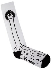 Дизайнерские носки St.Friday Socks, гольфы, белый