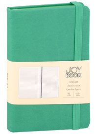 Записная книжка «Альпийский луг» А6, 96 листов в линейку, экокожа, Joy Book