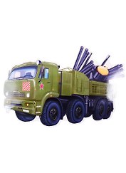 Плакат вырубной "Военная машина Панцирь"