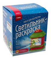 Набор для творчества Lori. 3D Art. Светильник-раскраска «Фонарик»
