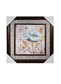 Декоративная картина из ПВХ (объемное литье) в рамке из МДФ (29361) (38х38)