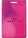 Чехол для карточек вертикальный Monochrome New Magenta