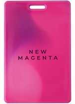Чехол для карточек вертикальный Monochrome New Magenta