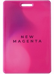 Чехол для карточек вертикальный Monochrome New Magenta