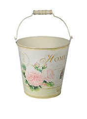 Ведро Уютный дом (только декор. использование) (5л) металл (МВ-02L-home)