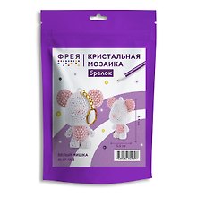 Набор для творчества Фрея. Алмазная мозаика «Белый мишка», 5,5 х 6,5 см