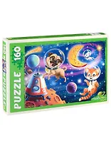 Пазл Животные в космосе 160 элементов ТМ Рыжий кот П160-5267