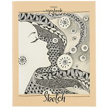 Тетрадь общая «Sketch», 80 листов в клетку, А5, в ассортименте - Hatber