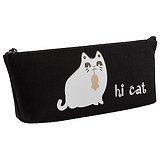 Пенал на молнии «Hi, cat», 20 х 8 см