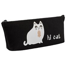 Пенал на молнии «Hi, cat», 20 х 8 см