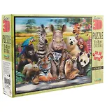 Пазл  Super 3D, Howard Robinson: Экзотическая живая природа 500 эл., 61*46см.