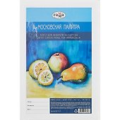 Холст грунтованный на картоне «Московская палитра» 20x30 см, 100% хлопок, мелкое зерно, ГАММА - 0
