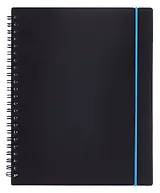 Тетрадь 80 листов, клетка, "Favorite Black. No 3" спираль