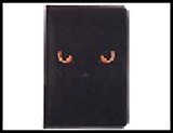 Сувенир обложка для паспорта "Черная кошка "13,7*9,6 см 440842, шт