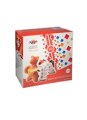 Набор Дымковская игрушка Медведь и лошадка (60-012) (370406) (Народные ремесла) (7+) (коробка)
