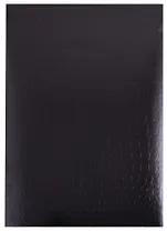 Тетрадь в клетку Hatber, "Metallic Croco Черный", А4, 96 листов