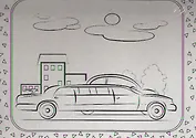 Чудесный чемоданчик. Раскраска. Машинки
