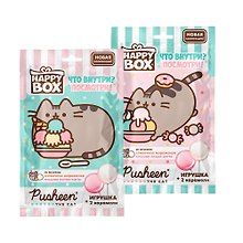 HAPPY BOX PUSHEEN фигурка + 2 карамели в пакете, 20г