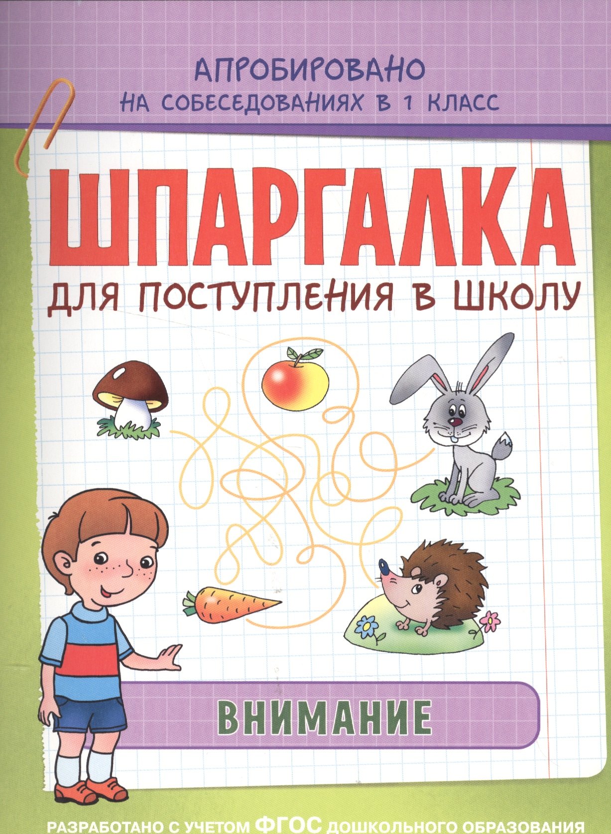 

Шпаргалка. Внимание