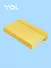Скетчбук 9*14 80л "Yoi" желтый, 140г/м2, слоновая кость, тв.обл., Yoi - 1