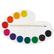 Краски акварельные 12 цветов "Палитра", Луч