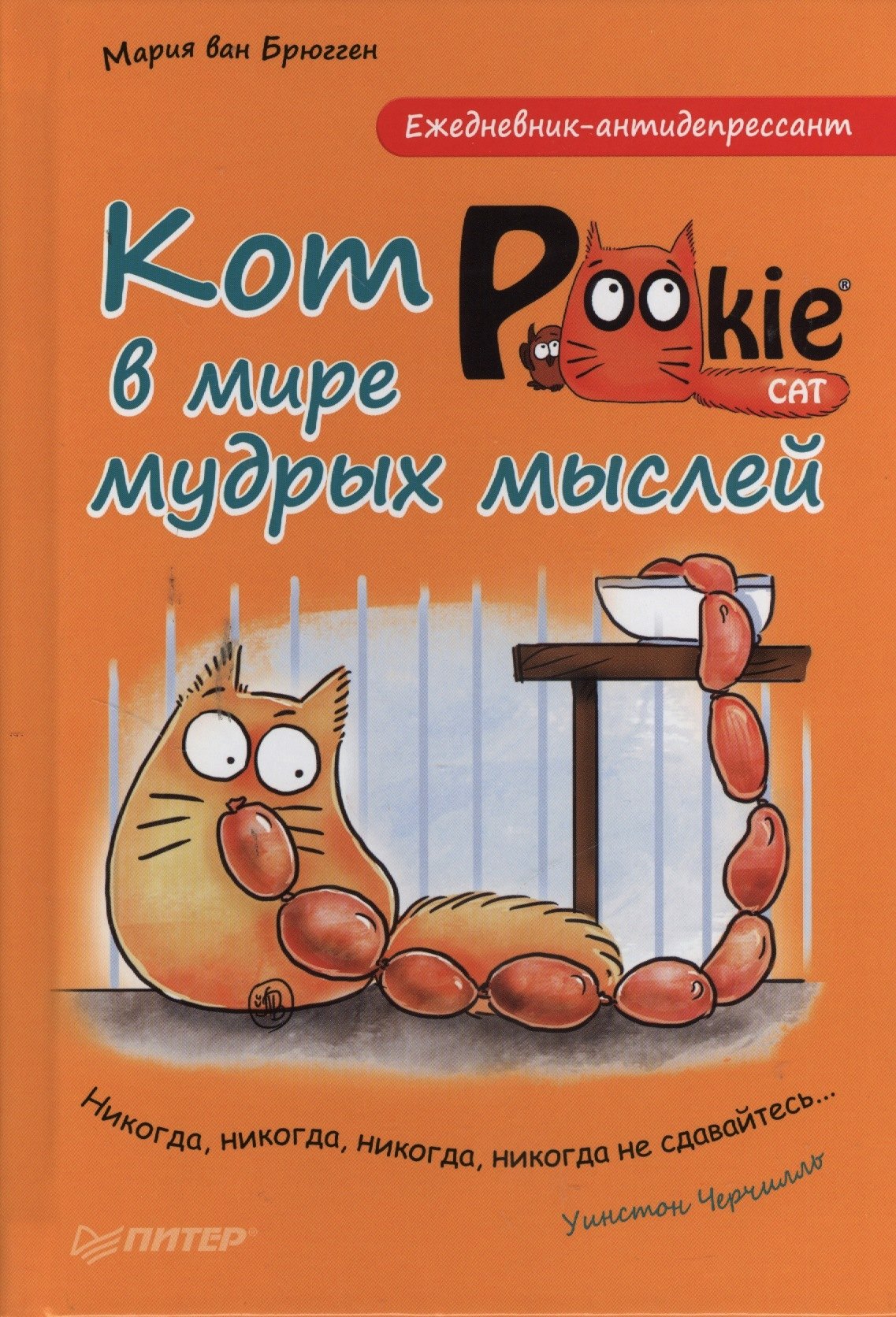 

Ежедневник-антидепрессант. Кот Pookie в мире мудрых мыслей
