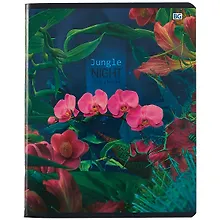 Тетрадь общая «Ночь в джунглях!», 96 листов в линейку, А5, в ассортименте - BG