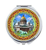 Зеркало Исаакий сереб. фольга [702]