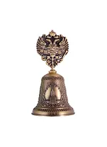 Колокольчик Москва Орел верх-фигурка-040 цв.бронза (040BR-VK-GR-19)