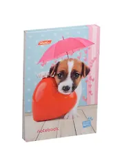 Блокнот А7 48л кл. "Очаровашки (MYRNA)" 3хцв.блок, склейка, ассорти, Hatber