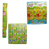 Игрушка, 1TOY Игровой коврик для малышей EPE средний + цифры, зверюшки Т59131 150*180*0,5 см.