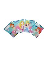 Тетрадь 12л кл. "Princess" карт.обл.,глит., ассорти, Disney