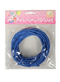 Шнур бумажный декор. (FD020052) (C28244) (5см) (Fancy) (в ассорт.) (4 цв.) (упаковка)