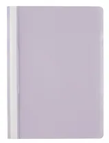 Папка-скоросшиватель,пласт.,Авале, А4, фиол. прозрачный верх