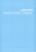 Записная книжка А6+ 80л лин. "Pantone line. 8" интегр.переплет, мат.ламинация, выб.лак, пантон.печать