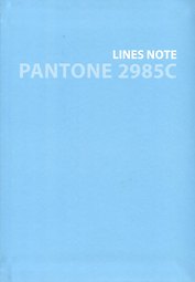 Записная книжка А6+ 80л лин. "Pantone line. 8" интегр.переплет, мат.ламинация, выб.лак, пантон.печать