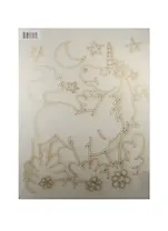 Трафарет Единорог (А3) (052) (упаковка)