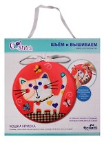 Набор для творчества ORIGAMI Шьем и вышиваем Кошка Ириска 04081
