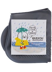 Бахилы цветные размер L (38-39) (многоразовые) (силикон)