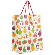 Подарочный пакет «Happy fruties», А4
