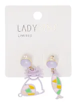 Серьги `LADY PINK` CANDY SHOP (233682)